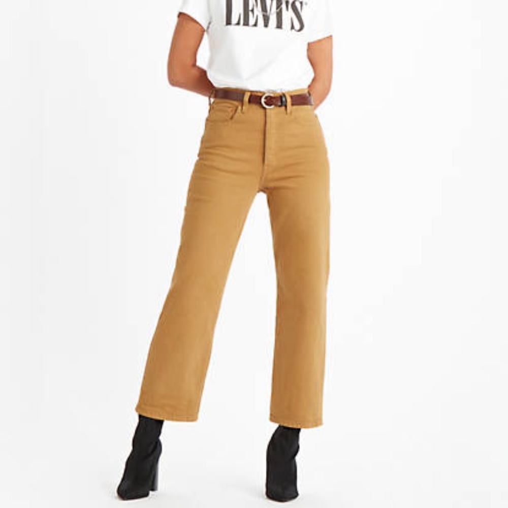 Last ONE Levi’s Ribcage Straight Jeans - Picture 3 of 16